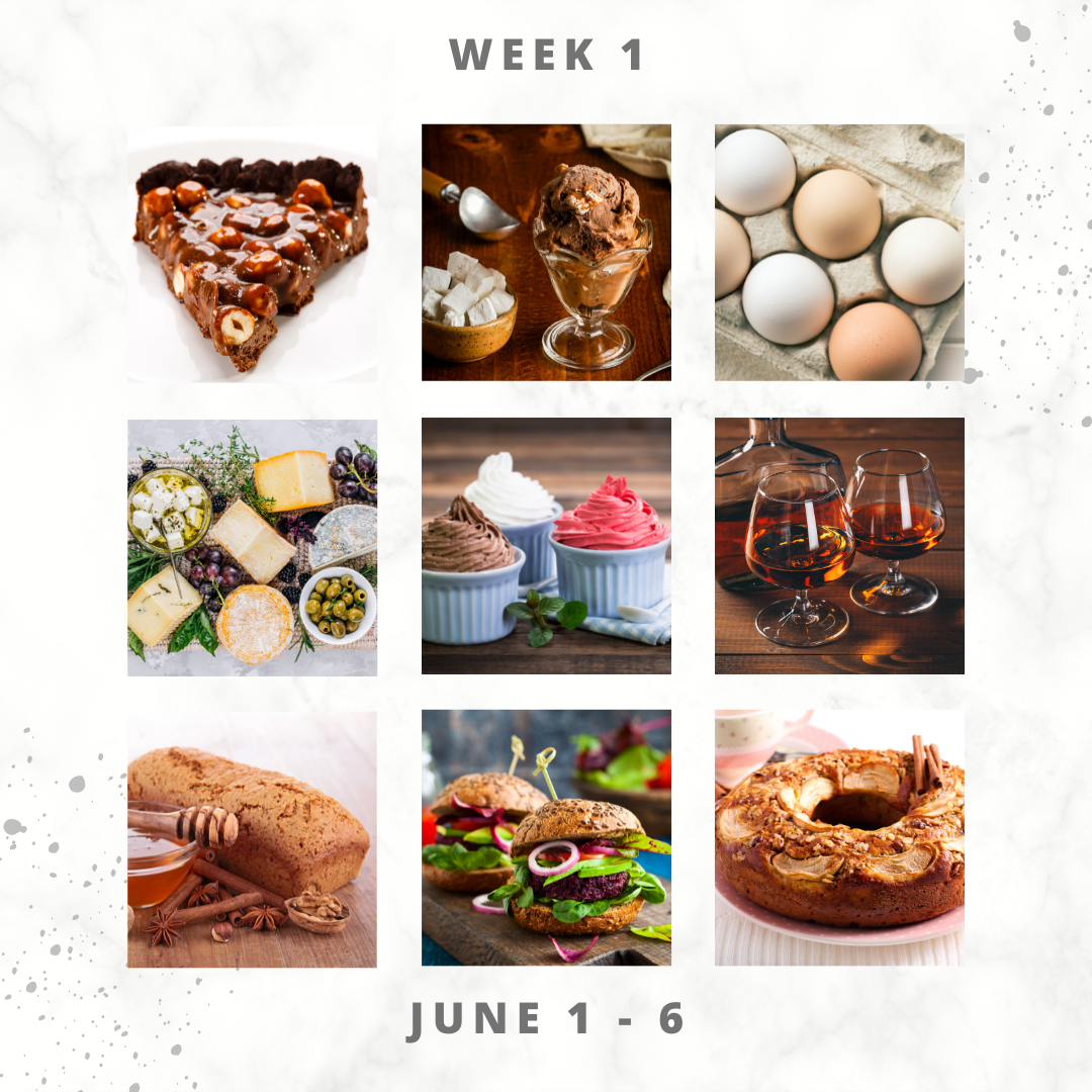 Eat For Life By Marsha - June 2021 Food Days – June 1 to 6