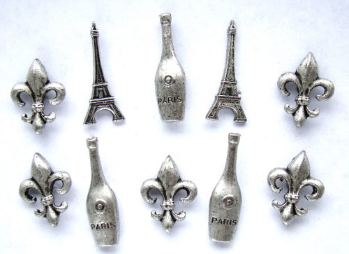 Push Pins, Gold & Silver Hearts, Heart Pushpins, Golden Antique, Solid  Metal No Plastic, Mark Home or Special Places, Travels or Pin Board 