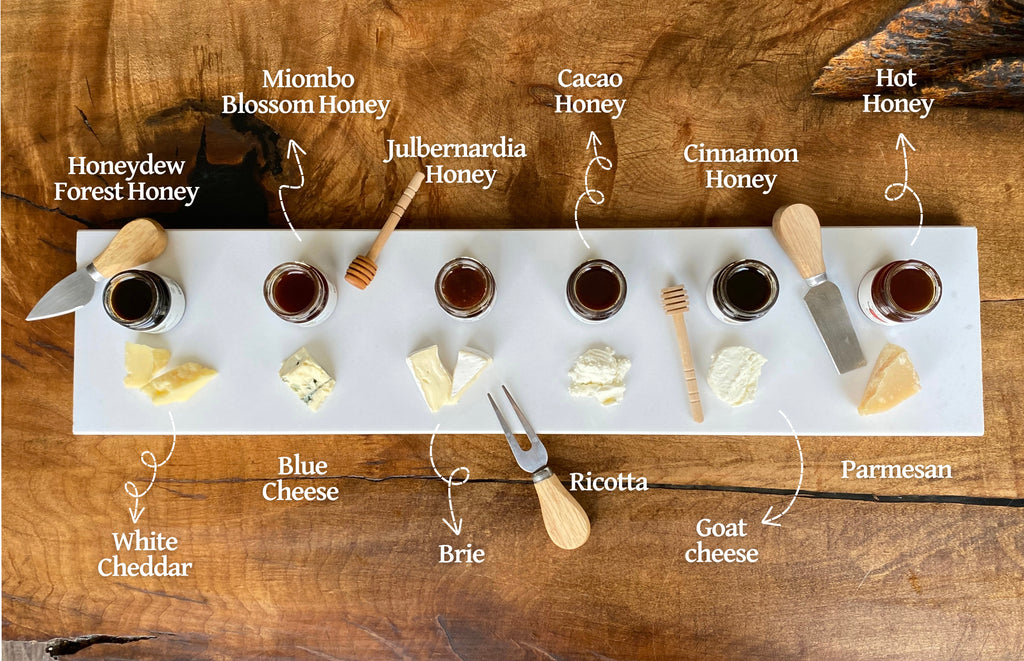 Honey and cheese pairings 