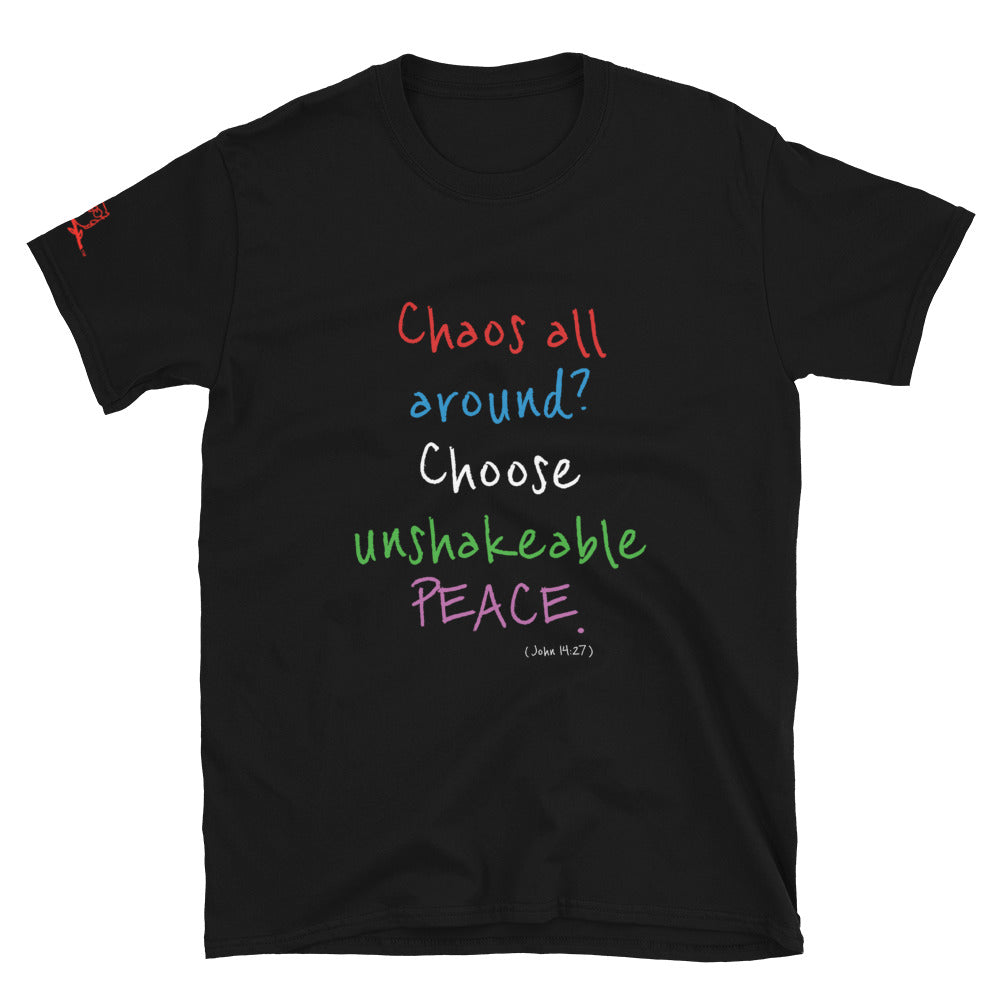 peace and chaos t shirt