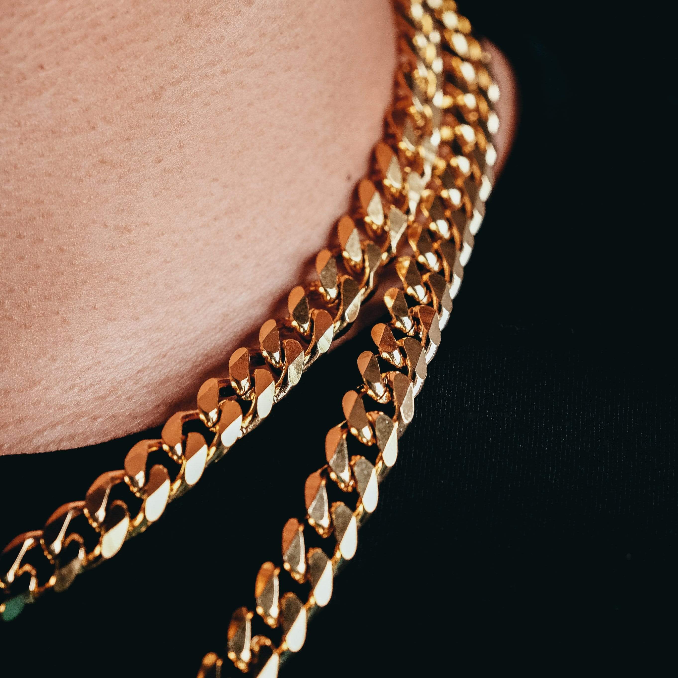 10mm Gold Curb Link Chain– Jewellerykings