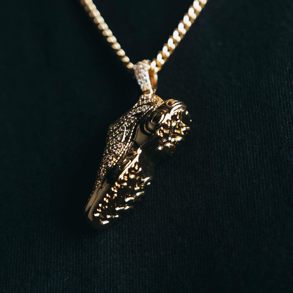 Gold TN Shoe Pendant– Jewellerykings