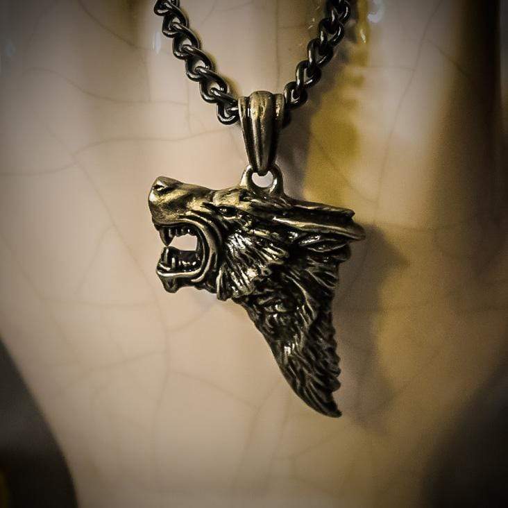 Dark Wolf Pendant By Alchemy — GOLDENHANDS