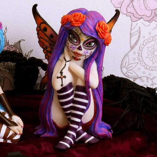 Nemesis Now Figurine Gothic Punk Lolita Noire Fairy Skull Fantasy