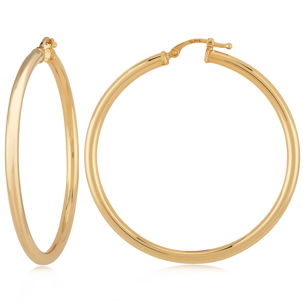 14kg 2.5x40mm S/D Hoop – MRTJewelers