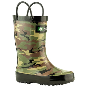 Boys' Army Camo Rainboot - Carella’s Shoes