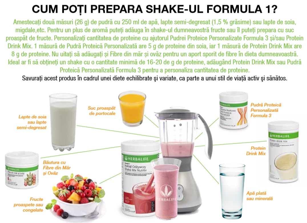 Shake Herbalife Preparare