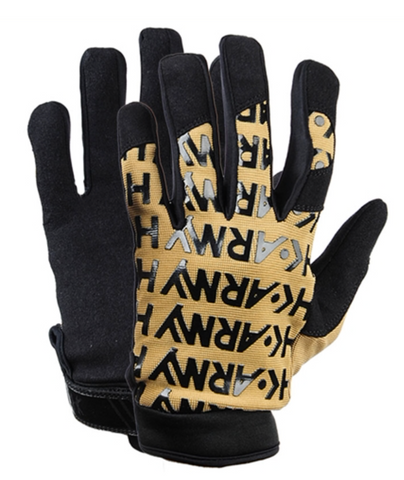 Exalt Death Grip Gloves - Black / White