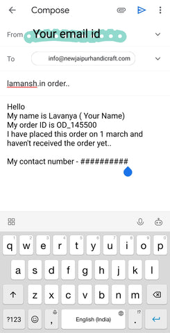 Customer support lamansh.in