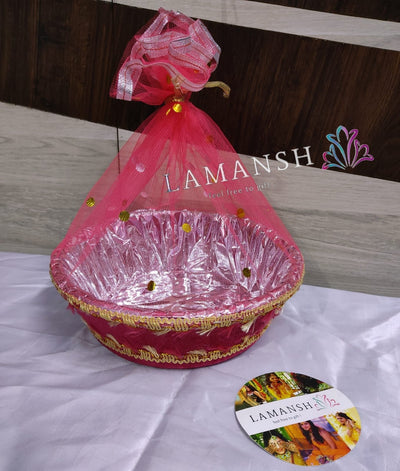 Decorative Tissue Basket (Tokri) - Medium - WL2495 - WL2495 at Rs 339.15 |  Gifts for all occasions by Wedtree