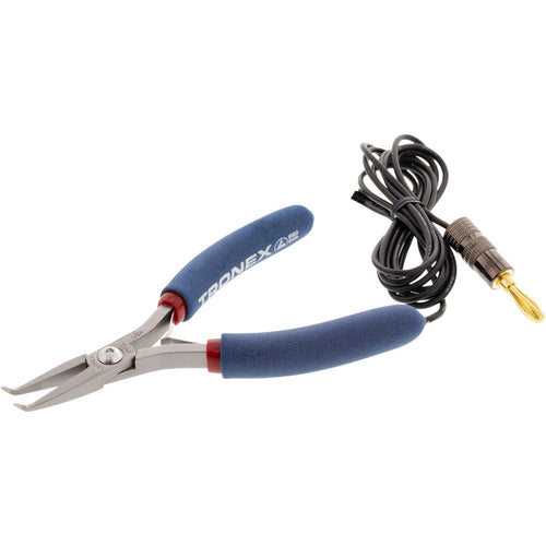 Grounded Pliers - Tronex Needle Nose Pliers For Micro Welders