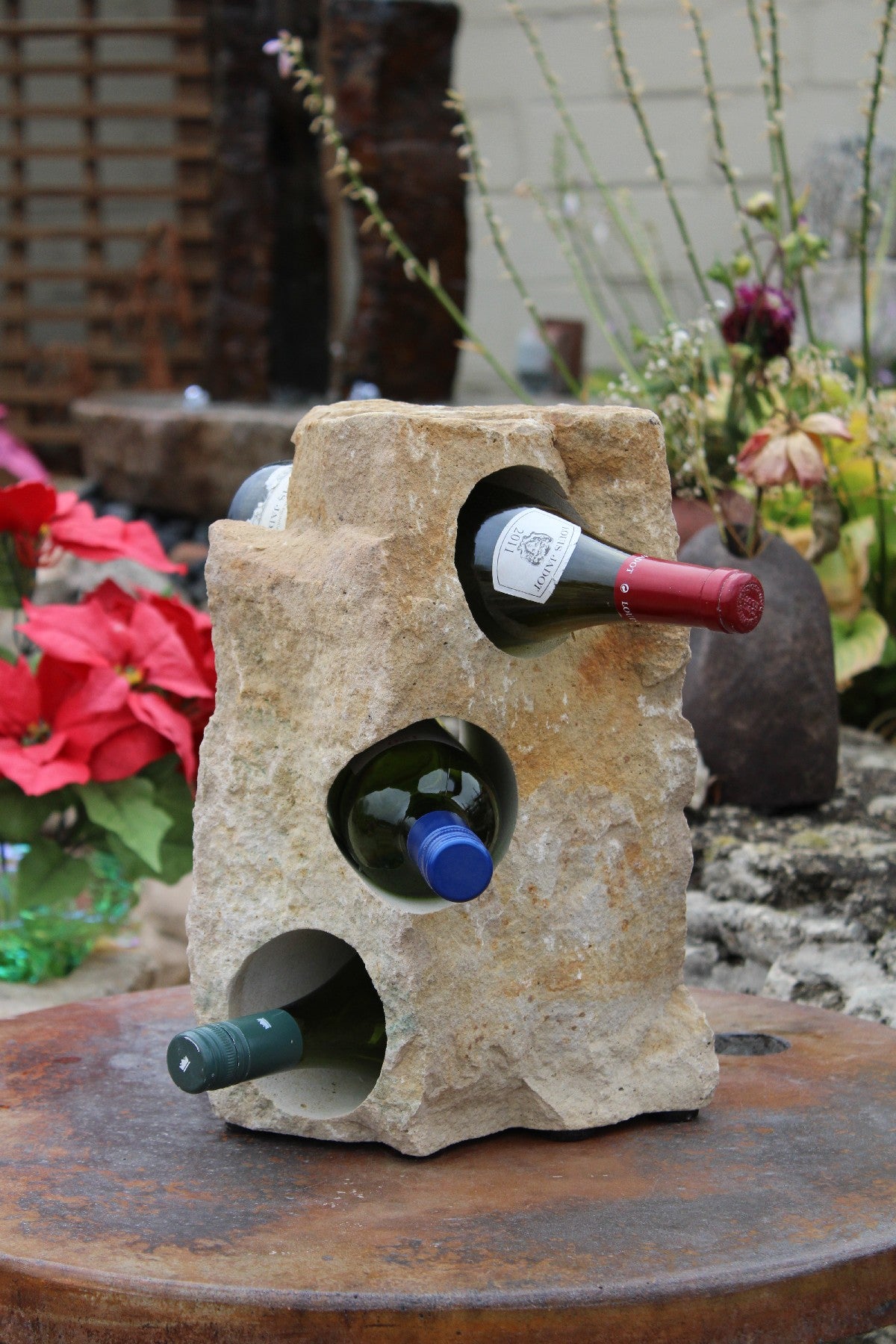 Stone Wine Bottle Chiller W121 – Tonka Bay Fountains