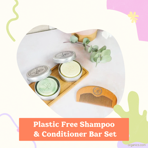 Battle Green Plastic free shampoo & conditioner bars