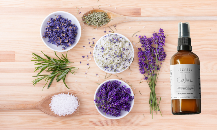 Calm lavender spray for relaxing mother's day gift.