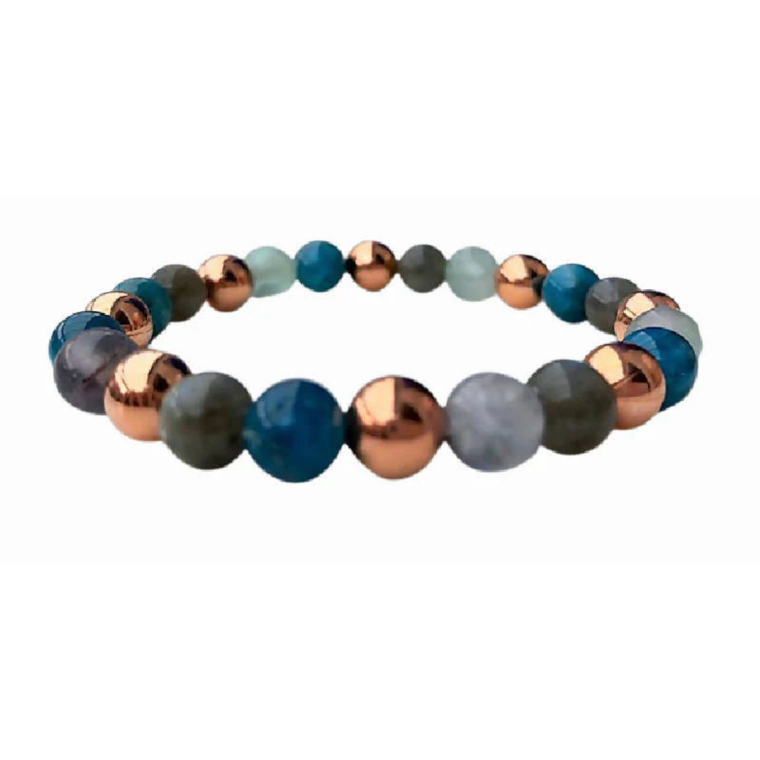 Ruby Kyanite Bracelet - Bees & Beads