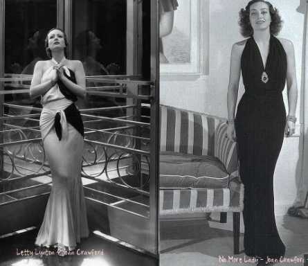 Joan Crawford evening gown by Adrian