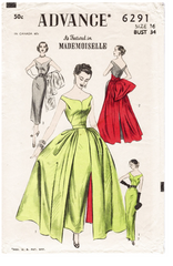 Vintage 1950's evening gowns