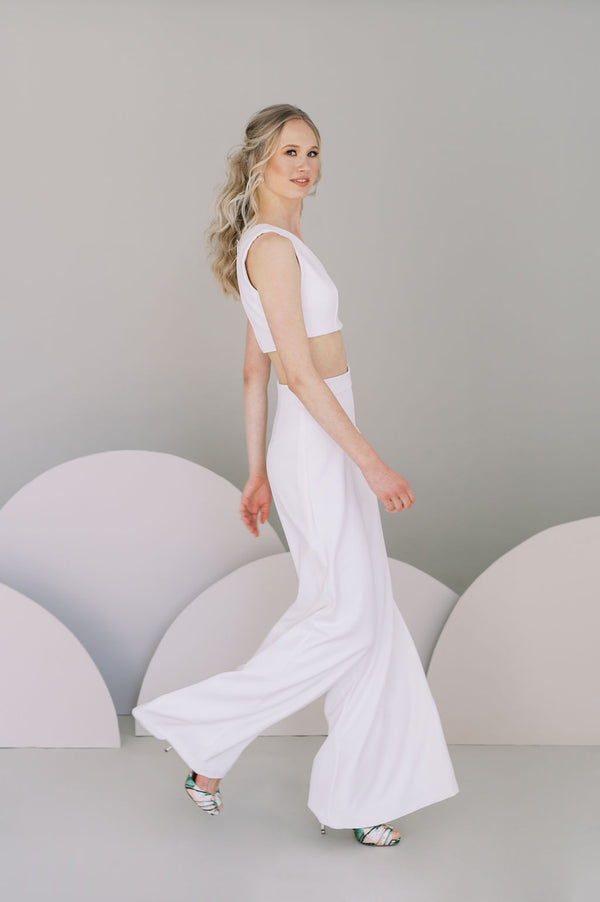 AMBROSIA Crepe Wedding Pants