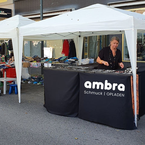 ambra jewelry at the NEUSTADTFEST OPLADEN on June 18, 2023