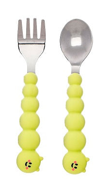 Toddler Utensils Set - Yellow – noolibaby