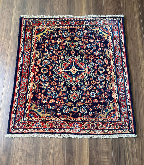 Persian carpet from Jozan 90 × 80cm– MARC My Aladdin's Rug & Carpet