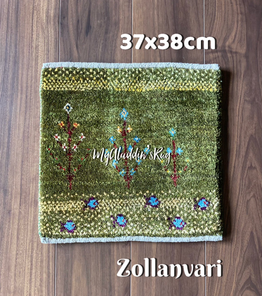 お気にいる ゾランヴァリ ギャッベ 44×43cm ZOLLANVARI ミニマット