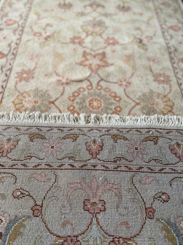 ヤズド産 ペルシャ絨毯 188×81.5cm ランナー カーキ– MARC My Aladdin's Rug & Carpet