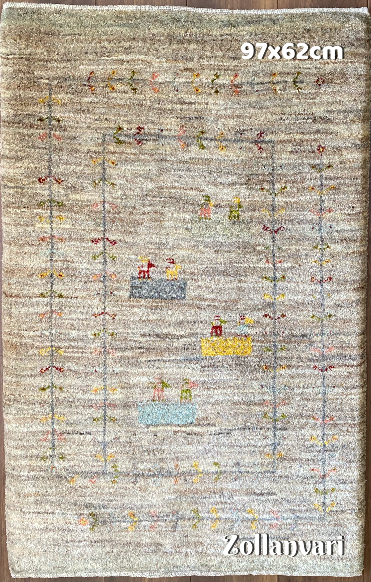 ゾランヴァリ ギャッベ 97×62cm ZOLLANVARI– MARC My Aladdin's Rug