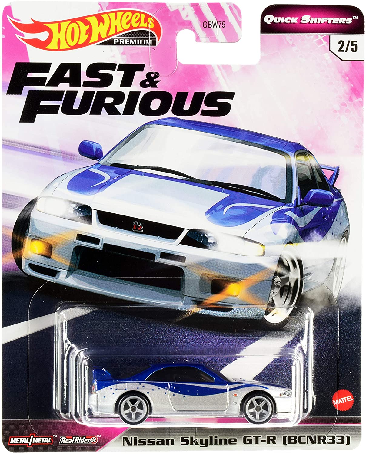 Hot Wheels 1:64 Fast & Furious QUICK SHIFTERS 2020 J Case GBW75