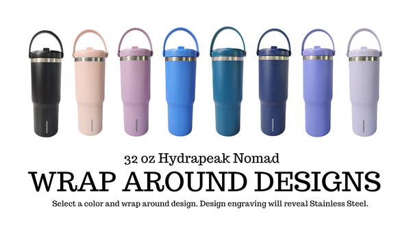 Hydrapeak Nomad 32 oz Stainless Steel Tumbler With Handle and