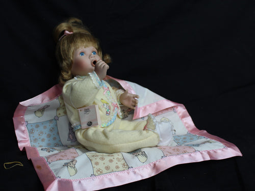 Vintage Ashton Drake Precious Moments Porcelain Doll Jesus Loves Me