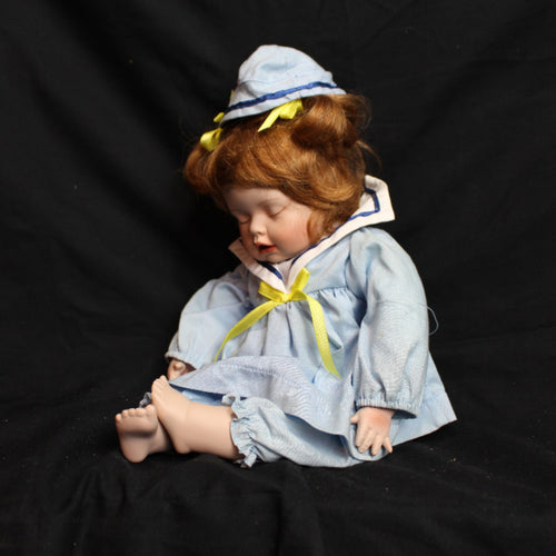 SOLD! Vintage Ashton Drake Porcelain Doll Nicole Needs A Nap
