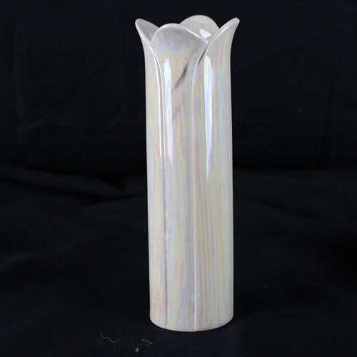 Vintage Iridescent Porcelain Especially For You FTD Flower Vase