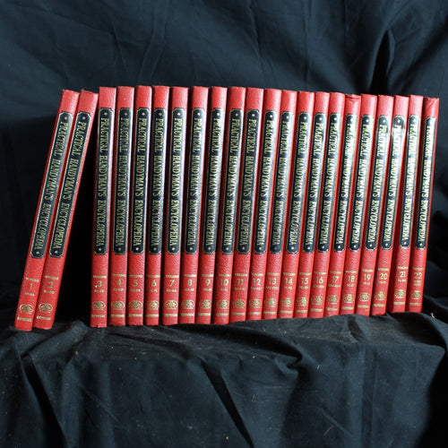 SOLD! Rare Vintage Hardcover Full 22 Volume Set of Practical Handyman's Encyclopedia, 1965