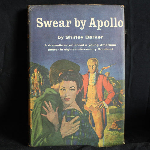 Vintage Hardcover First Edition Swear By Apollo by Shirley Barker, 1958