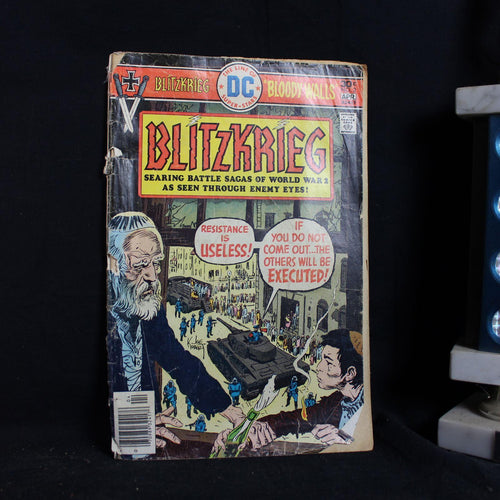 Rare Vintage Blitzkrieg (1976) Issue 2 Comic book by DC Comics