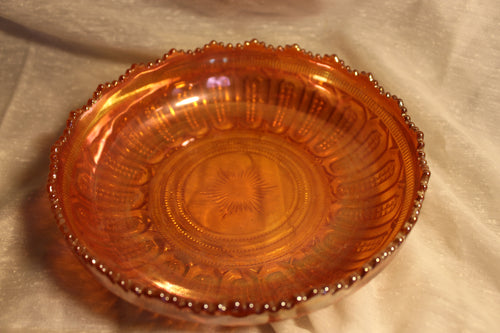 SOLD! Vintage Carnival Glass Bowl