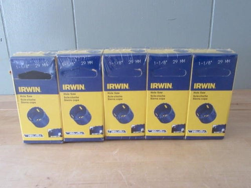 SOLD! Irwin 1 1/8 Inch Holesaw