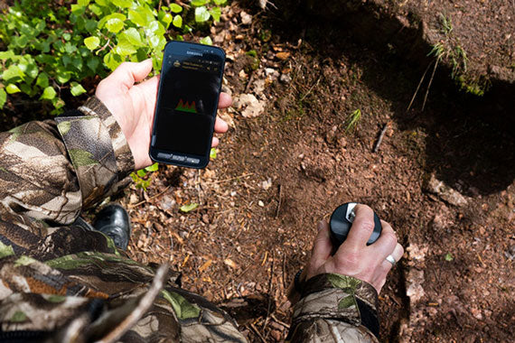 Easy-to-use 3D ground scanner with smartphone App