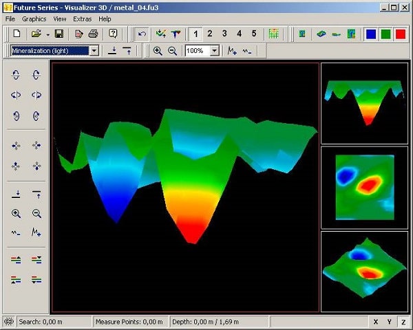 OKM Analyzation Software Visualizer 3D