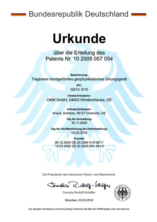 OKM Certificate