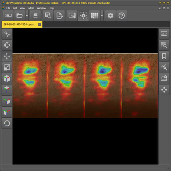 3D Software for Ground Penetrating Radar