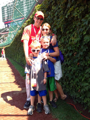 The Family at Wrigley Field