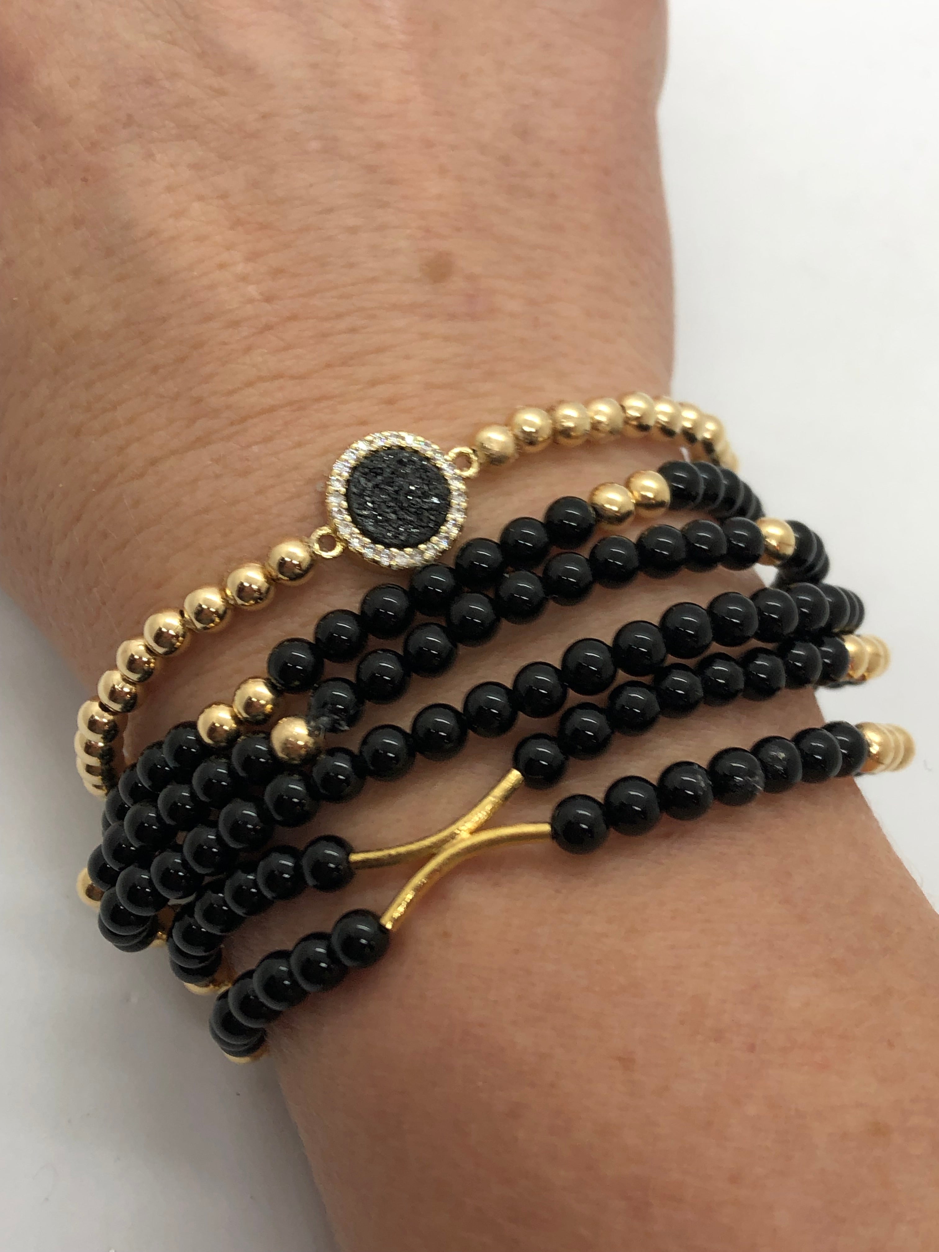Stretch Druzy Bracelet | Emmis Jewelry