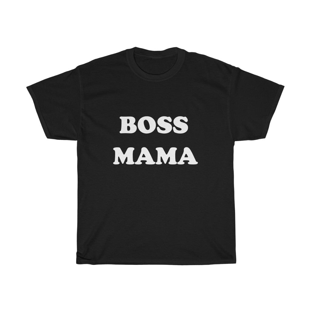 Boss Mama T'shirt 👩\u200d🦰 - MOM LIFE USA