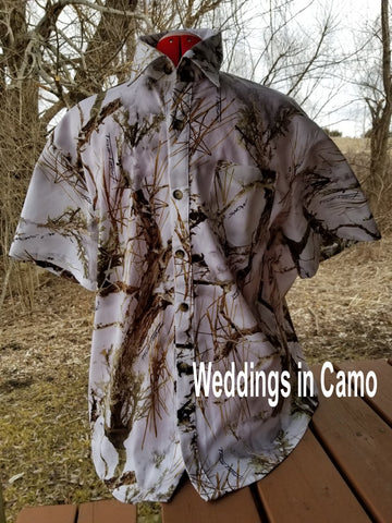 camo dress shirt for wedding