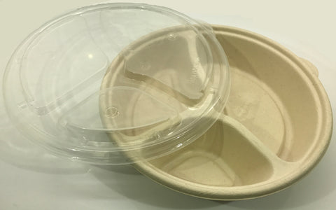 EB-LD93 EccoCane Round PP5 Plastic Microwavable Lid