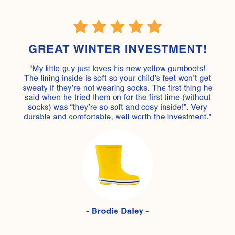 French Soda Gumboots Recommended Kids Winter Boots