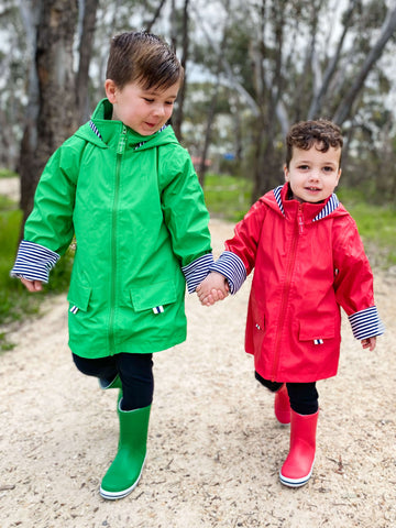 Raincoats for boys and girls