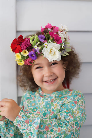 Kids Flower Crown DIY